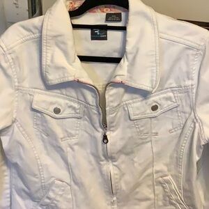 French Cuff zip up jacket